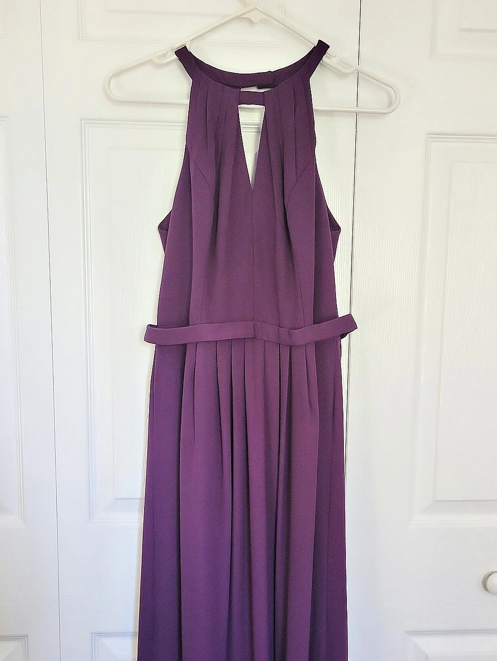 Davids Bridal Purple Maxi Dress Like New